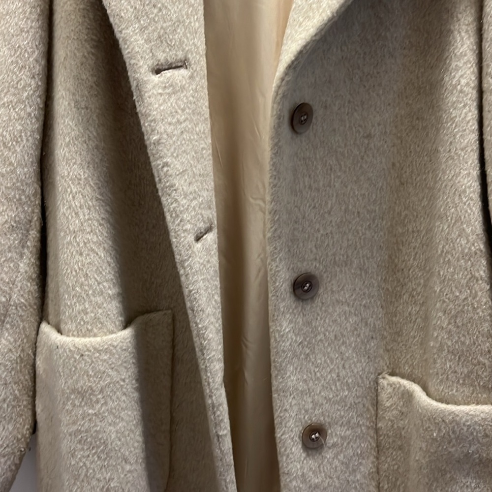 Grey wool Rena Rowan coat - Picture 5 of 5